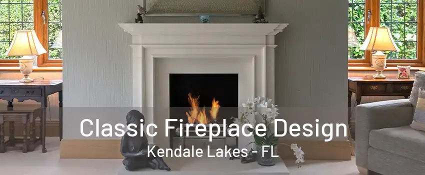 Classic Fireplace Design Kendale Lakes - FL