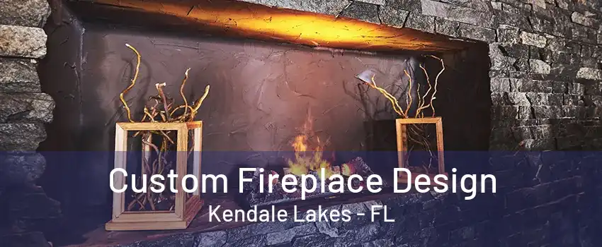 Custom Fireplace Design Kendale Lakes - FL