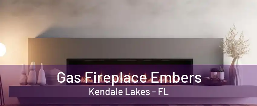 Gas Fireplace Embers Kendale Lakes - FL